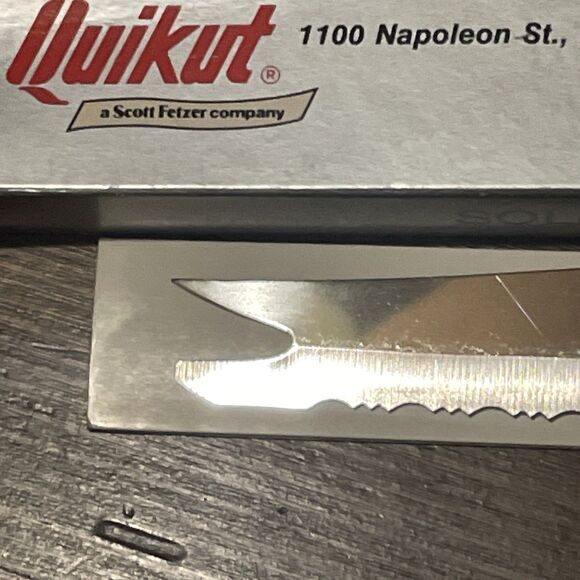 NEW ORIGINAL GINSU All Purpose KNIFE (As Seen On TV) Sharp SERRATED BLADE - Picture 6 of 12